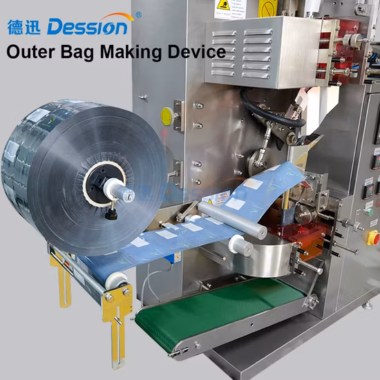 Automatic DIP Tea Bag Packing Machine with String and Tag