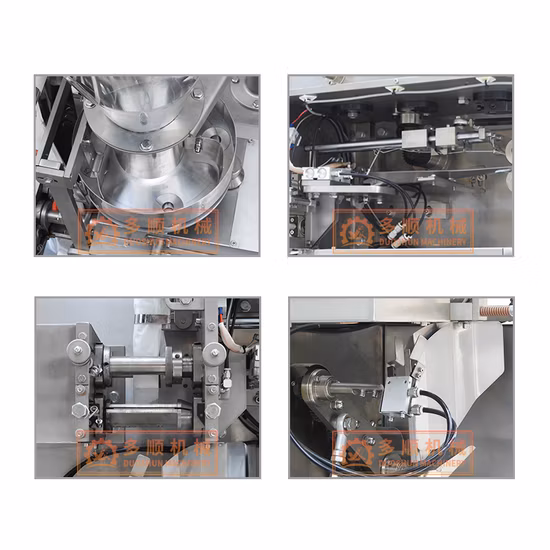Automatic Inner and Outer Bag Coffee Herbal Powder Tea Bag Filling Packing Making Machine with Line and Label